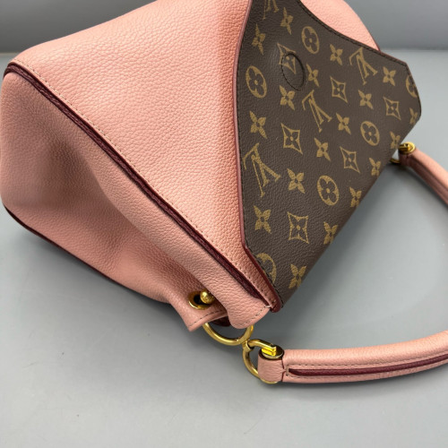 Louis Vuitton Double V Bag Monogram Calfskin Pink
