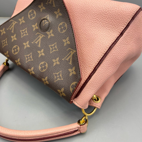 Louis Vuitton Double V Bag Monogram Calfskin Pink