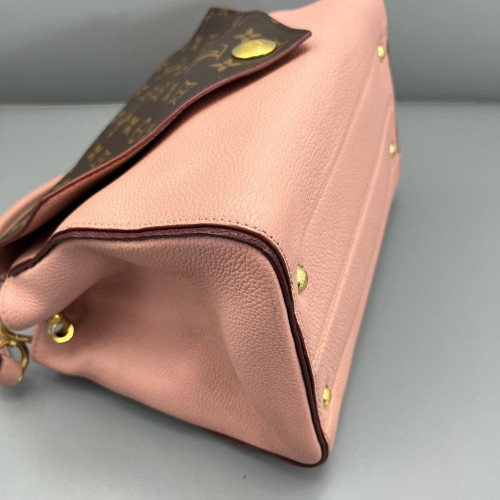 Louis Vuitton Double V Bag Monogram Calfskin Pink