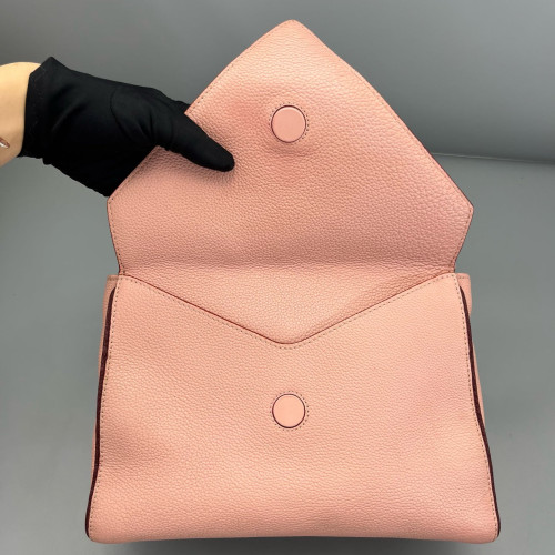 Louis Vuitton Double V Bag Monogram Calfskin Pink