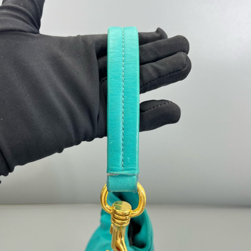 Miu Miu Hobo Calfskin Blue