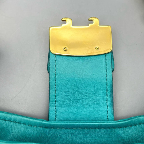 Miu Miu Hobo Calfskin Blue