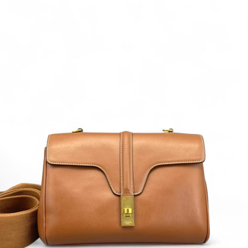 Celine Teen Soft 16 Calfskin Tan