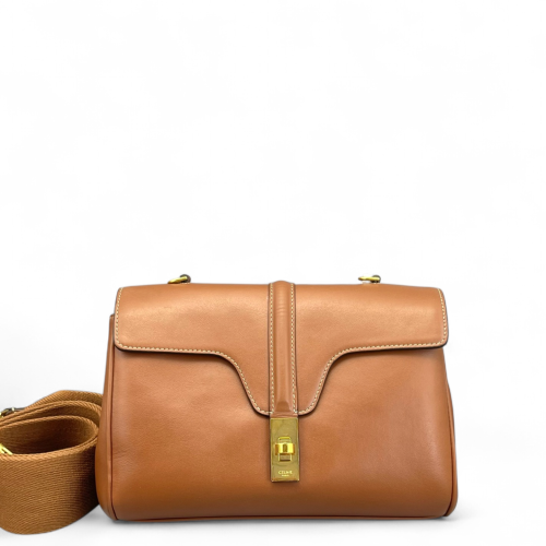 Celine Teen Soft 16 Calfskin Tan
