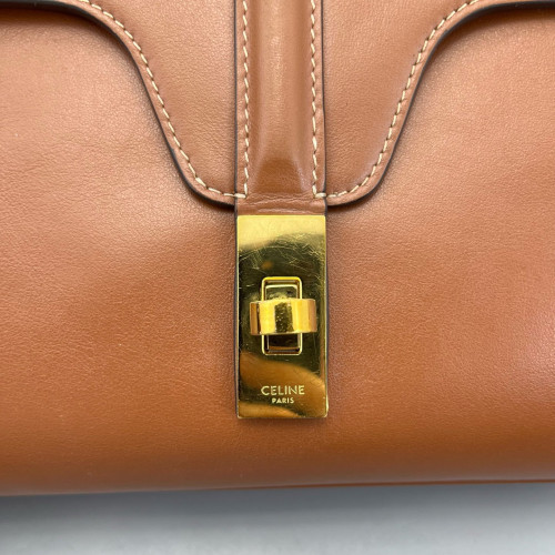 Celine Teen Soft 16 Calfskin Tan