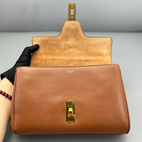 Celine Teen Soft 16 Calfskin Tan
