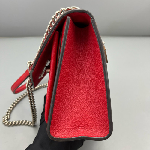 Louis Vuitton Mylockme Chain Bag BB Calfskin Red