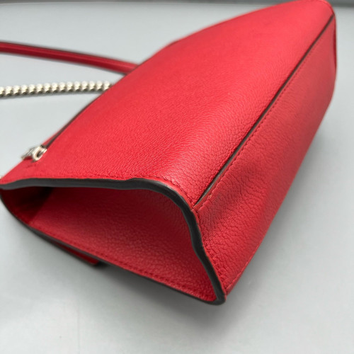 Louis Vuitton Mylockme Chain Bag BB Calfskin Red
