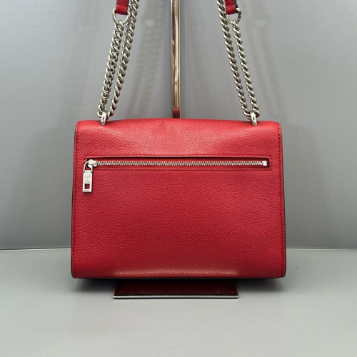 Louis Vuitton Mylockme Chain Bag BB Calfskin Red