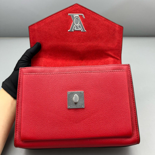 Louis Vuitton Mylockme Chain Bag BB Calfskin Red