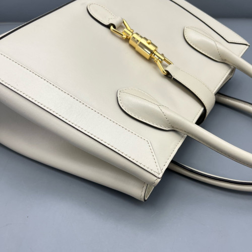 Gucci Two-Way Bag Calfskin White