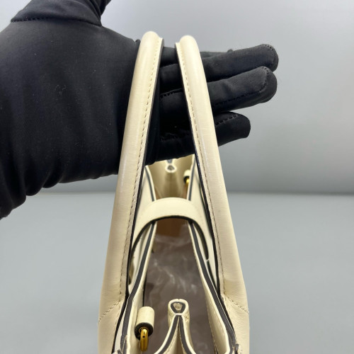 Gucci Two-Way Bag Calfskin White