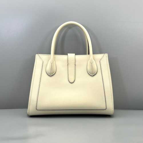 Gucci Two-Way Bag Calfskin White