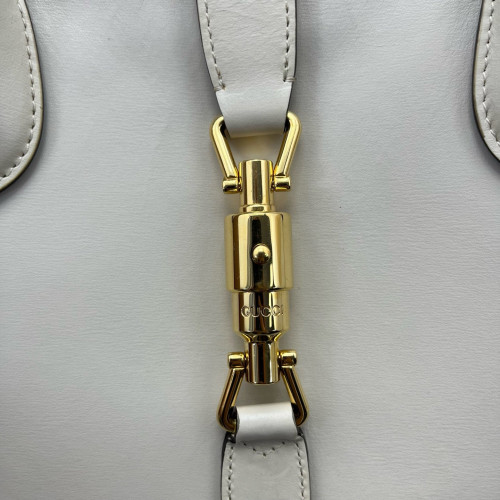 Gucci Two-Way Bag Calfskin White