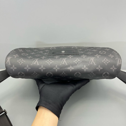 Louis Vuitton Voyager Messenger Monogram Eclipse Black