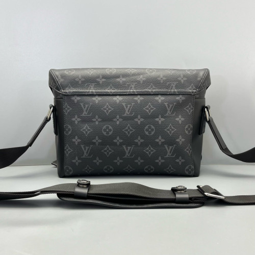 Louis Vuitton Voyager Messenger Monogram Eclipse Black
