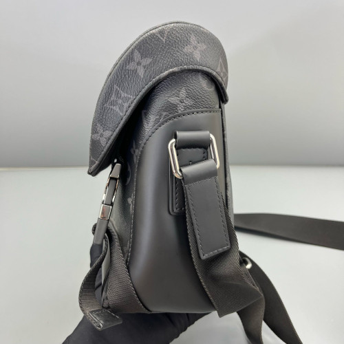 Louis Vuitton Voyager Messenger Monogram Eclipse Black