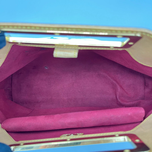 Louis Vuitton Judy MM Monogram Multicolor White Brown