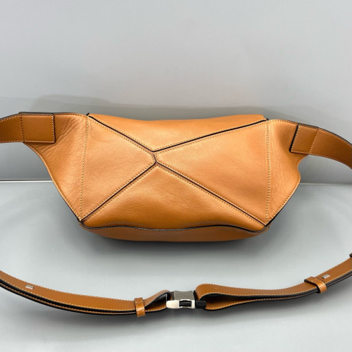 Loewe Waist Belt Bag Calfskin Tan