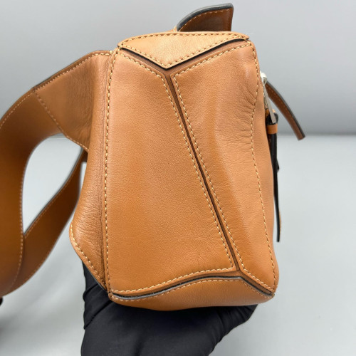 Loewe Waist Belt Bag Calfskin Tan