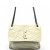 Yves Saint Laurent Baby Niki Chain Pull Up Leather White