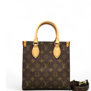 Louis Vuitton Sac Plat Bb Monogram Brown