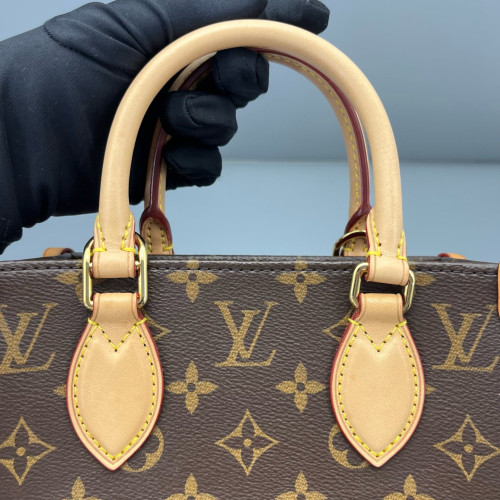 Louis Vuitton Sac Plat Bb Monogram Brown