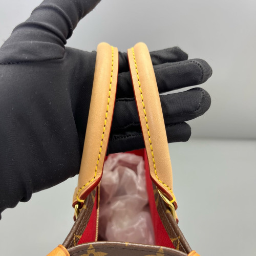 Louis Vuitton Sac Plat Bb Monogram Brown