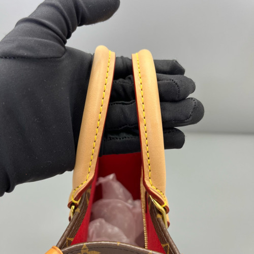 Louis Vuitton Sac Plat Bb Monogram Brown