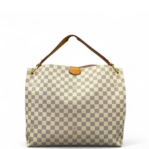 Louis Vuitton Delightful PM Damier Azur White