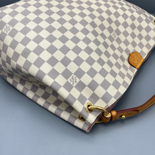 Louis Vuitton Delightful PM Damier Azur White