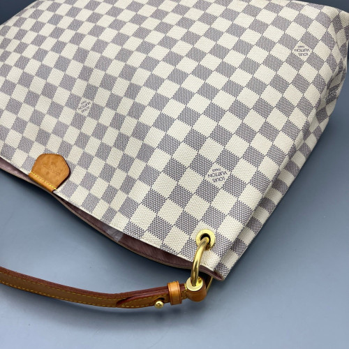 Louis Vuitton Delightful PM Damier Azur White