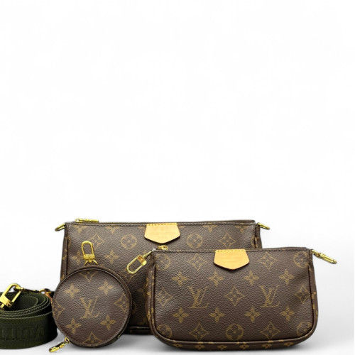 Louis Vuitton Multi Pochette Accessories Monogram Brown