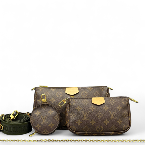Louis Vuitton Multi Pochette Accessories Monogram Brown