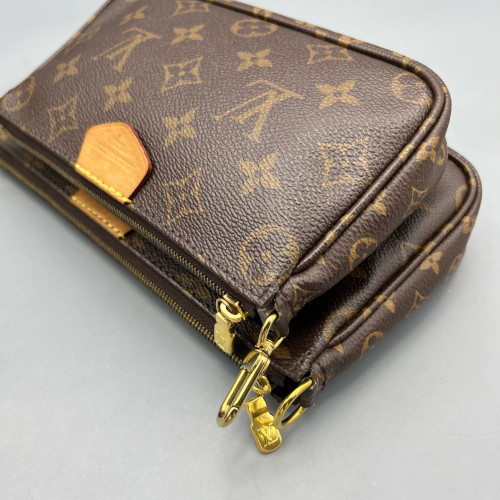 Louis Vuitton Multi Pochette Accessories Monogram Brown