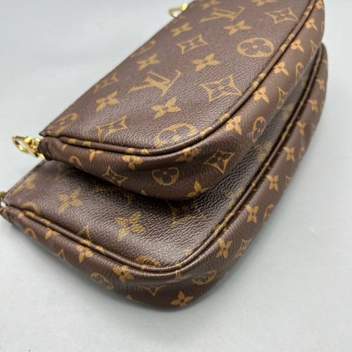 Louis Vuitton Multi Pochette Accessories Monogram Brown