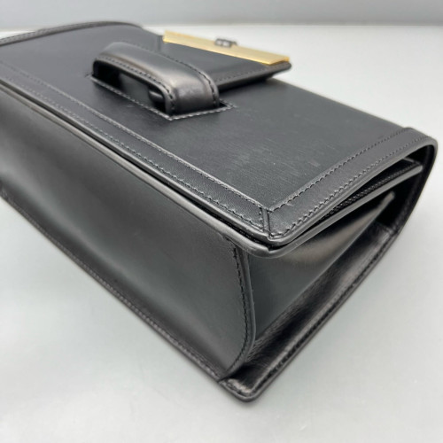 Loewe Medium Barcelona Shoulder Calfskin Black