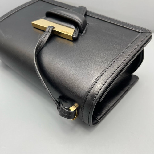 Loewe Medium Barcelona Shoulder Calfskin Black