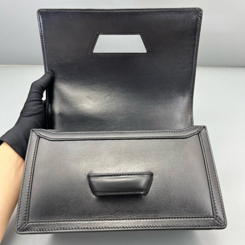 Loewe Medium Barcelona Shoulder Calfskin Black