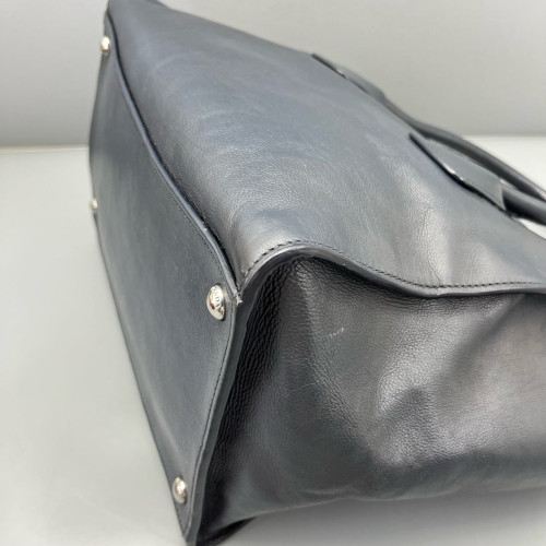Prada Tote Bag Calfskin Black