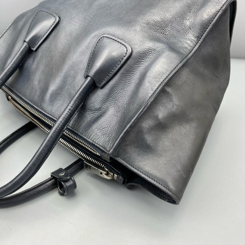 Prada Tote Bag Calfskin Black