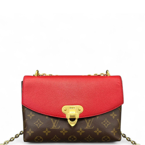 Louis Vuitton Saint Placide Monogram Brown Red