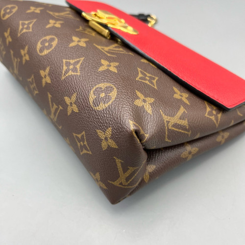 Louis Vuitton Saint Placide Monogram Brown Red