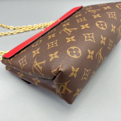 Louis Vuitton Saint Placide Monogram Brown Red