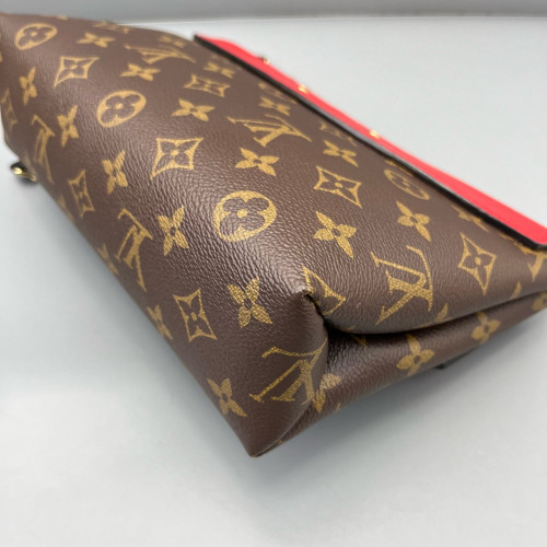 Louis Vuitton Saint Placide Monogram Brown Red