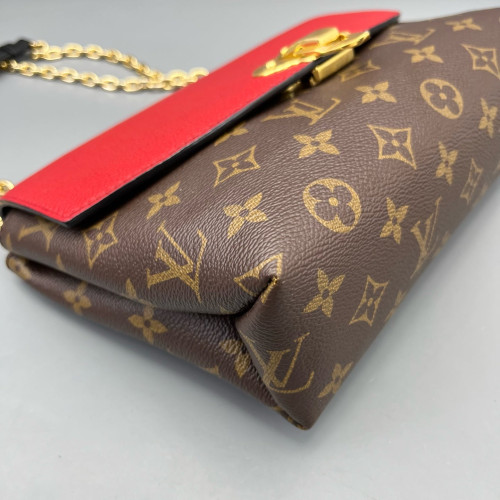 Louis Vuitton Saint Placide Monogram Brown Red