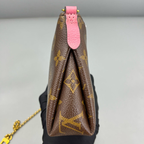 Louis Vuitton Pallas Clutch Monogram Brown
