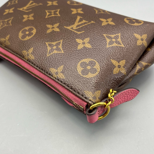 Louis Vuitton Pallas Clutch Monogram Brown