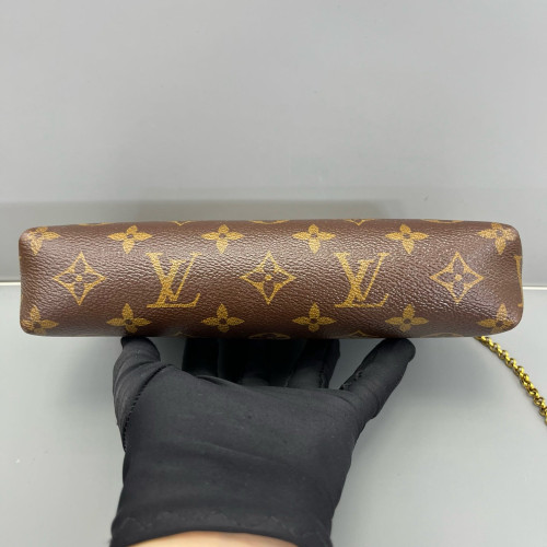 Louis Vuitton Pallas Clutch Monogram Brown