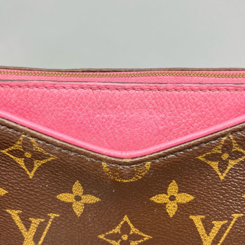 Louis Vuitton Pallas Clutch Monogram Brown